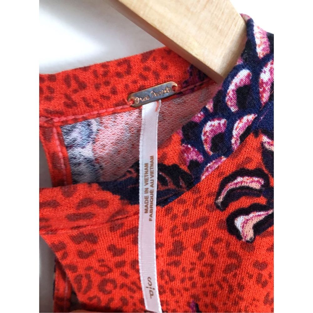 Free People Hear me Roar top in red Size small - Picture 5 of 9